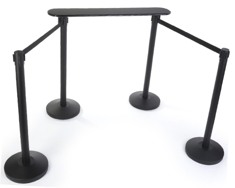 Hhire queue stand stanchion